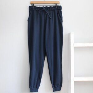 Lululemon Women's True Navy Blue Keep Moving Jogger Pants Size 10